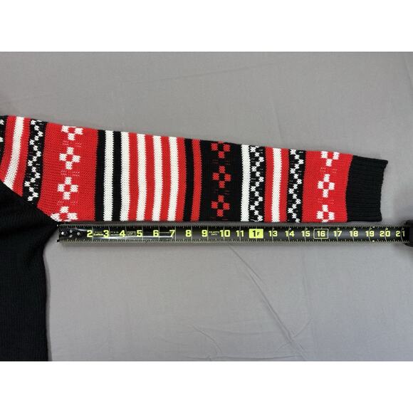 Tiara International UglyChristmas Collection Sweater Women’s LG Sequin Stocking - Picture 8 of 11